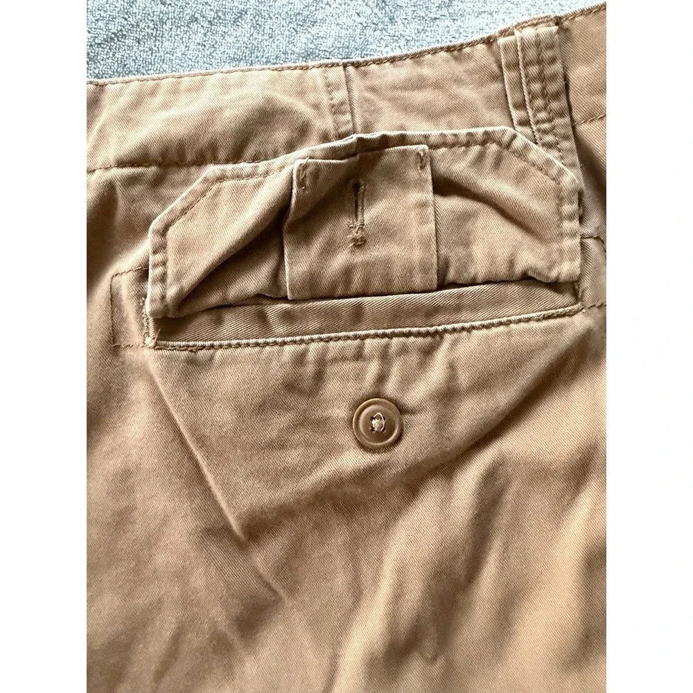 Cremieux Men's Cargo Shorts Khaki Heavy Duty Casual Outdoor Large Pockets Sz 38